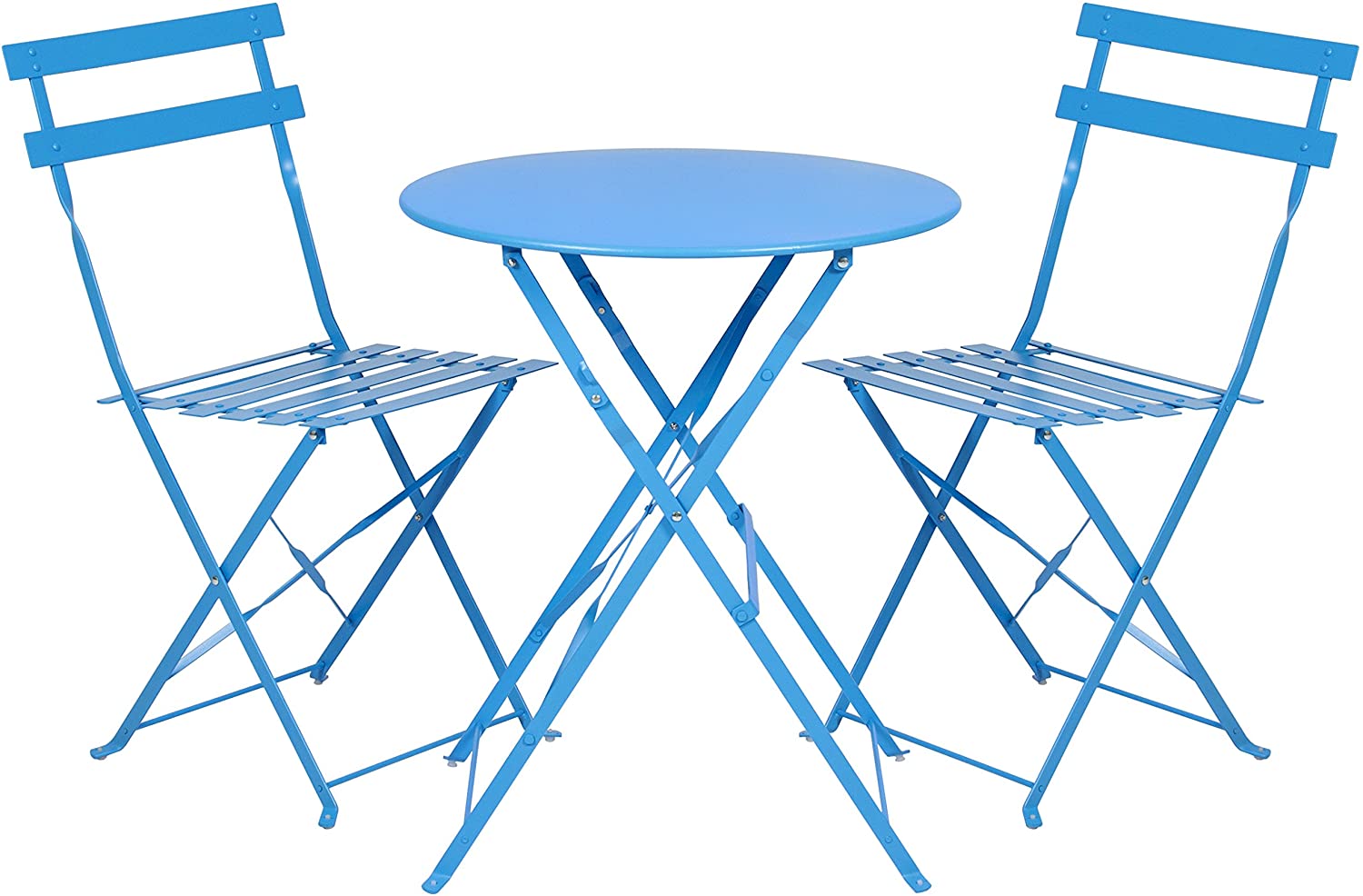 3Piece Folding Metal Bistro Sets