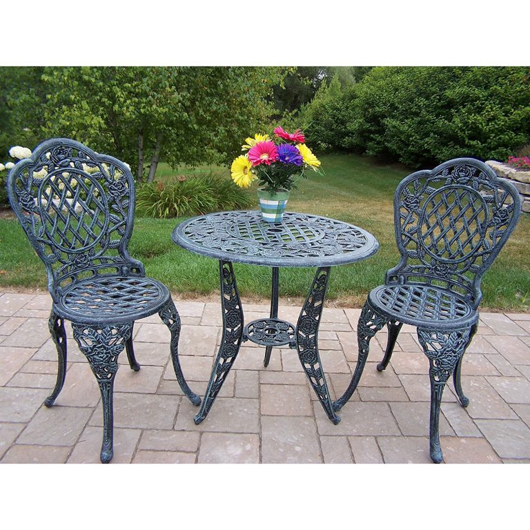 Rose 3-Piece Bistro Patio Sets – Reviews - Outdoor Patio Bistro Sets