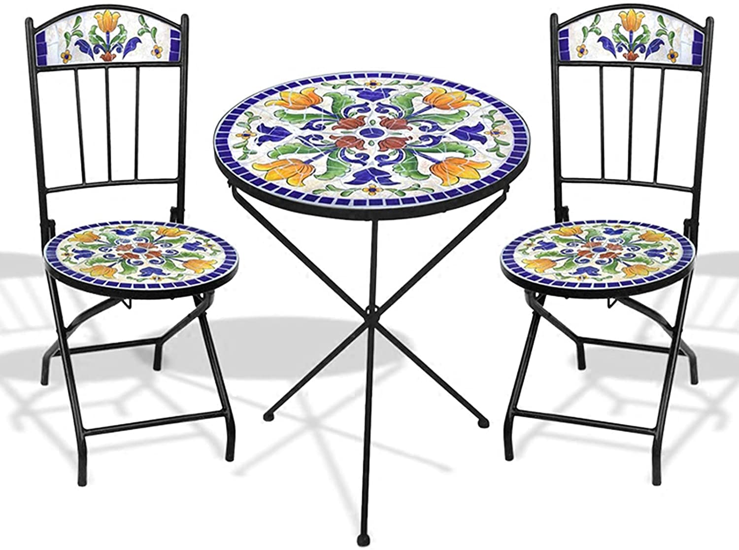 Mosaic Bistro Patio Sets For The Outdoors