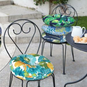 outdoor bistro set with cushions
