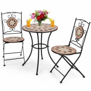 Mosaic Bistro Patio Sets For The Outdoors