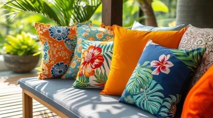 outdoor patio throw pillows